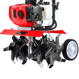 Giantz 65CC Tiller Rototiller Garden Cultivator 6 Blades Soil Power Rotary Hoe