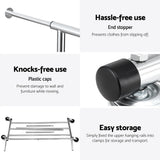 Artiss Clothes Rack Airer Rail Coat Stand Adjustable Hanger