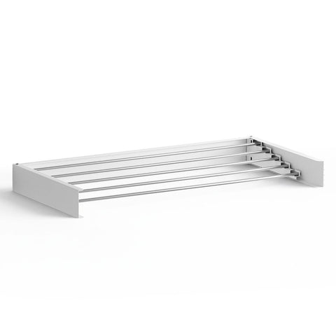 Artiss Clothes Rack Wall Mounted Airer Foldable White