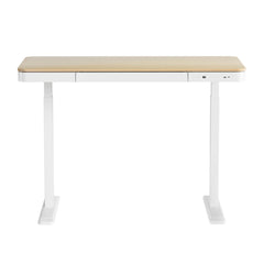 Artiss Standing Desk Motorised Electric Dual Motor Draw 120CM Oak