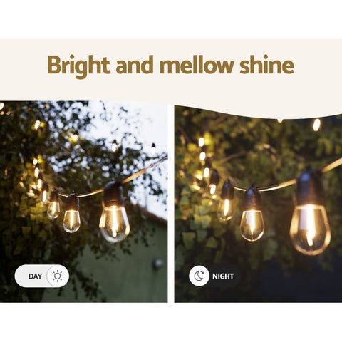 82m Festoon Lights Christmas Fairy String Lights Outdoor Party Garden Decor