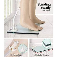 186cm Tall Full Body Male Mannequin - Skin Coloured