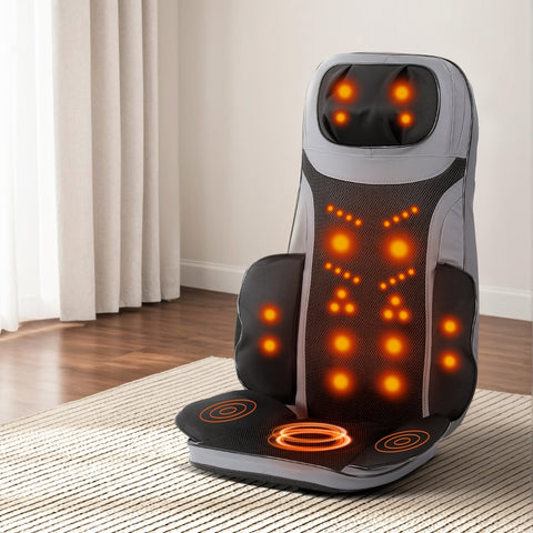 Livemor 8-nodes Full Back Massage Cushion Heating Massage Seats
