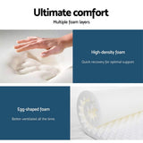 Giselle Bedding Queen Mattress Pocket Spring Queen 30cm