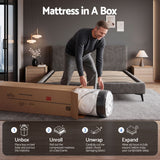 Giselle Bedding 32cm Mattress Euro Top Queen