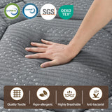 Giselle Mattress 35cm Hybrid Pocket Spring Euro Top Double