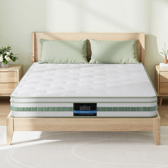 20cm Giselle Mattress Double Green Tea Mattresses
