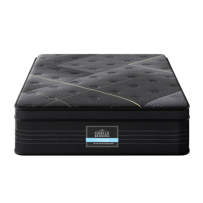35cm Giselle Mattress King Single Bed Bamboo Pocket Firm Foam