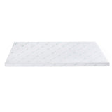 Giselle 8cm Memory Foam Mattress Topper Lavender Infused Bamboo Cover 7-Zone Double