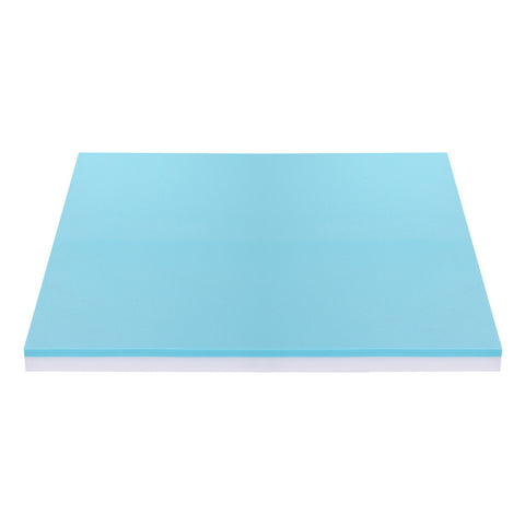 Giselle 8cm Memory Foam Mattress Topper Gel Dual Layer Foam Bamboo King