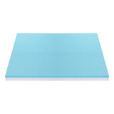 Giselle 8cm Memory Foam Mattress Topper Gel Dual Layer Foam Bamboo Queen