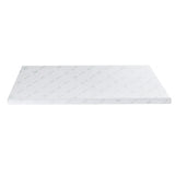Giselle 8cm Memory Foam Mattress Topper Gel Egg Crate Foam Bamboo King