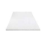 Giselle Bedding Memory Foam Mattress Topper Egg Crate 5cm King Single