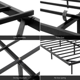 Artiss Queen Bed Frame,Floating Metal Bed Frame with Smart LED Lights - Sturdy Metal Platform Bed Base, Silent Design, Tool-Free Assembly, 300KG Capacity for Home/Hotel/Master Bedroom?
