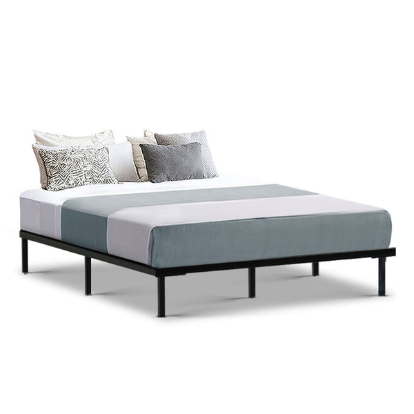 Artiss Bed Frame Queen Size Metal Bed Frame TED