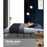 Artiss Bed Frame Queen Size Metal Bed Frame TED