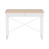 Artiss Computer Desk Drawer Storage Oak 100CM