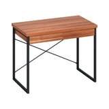 Artiss Computer Desk Drawer Storage Walnut 100CM
