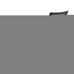 Artiss Computer Desk Mesh Office Chair Set Foldable Home Study Table Black