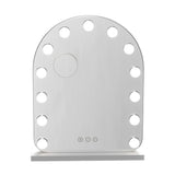 Embellir Makeup Mirror 40x50cm Dressing Vanity LED Bulb Light with 5x Magnification White Arch