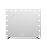 80x65cm Embellir Makeup Mirror Hollywood Vanity with LED Light Silver Legs