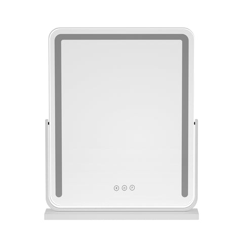 Embellir Makeup Mirror 40x50cm Hollywood Vanity with LED Light Strip Rotation
