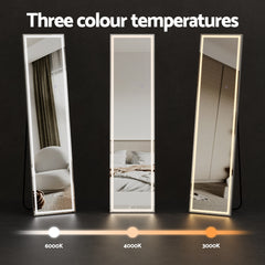 Embellir Full-Length Floor Wall Mirrors LED Light