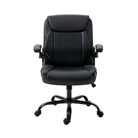 Artiss Executive Office Chair Mid Back Black