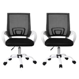 Artiss 2x Office Chair Mesh Computer Gaming Desk Chairs Work Study Mid Back