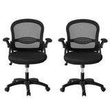 Artiss 2x Mesh Office Chair Computer Gaming Desk Chairs Work Study Mid Back