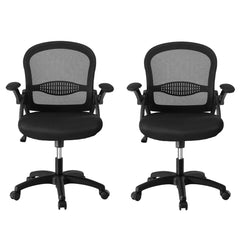 Artiss 2x Mesh Office Chair Computer Gaming Desk Chairs Work Study Mid Back