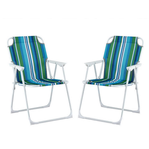 Gardeon Outdoor Chairs Folding Camping Chair Steel Portable Patio Furniture