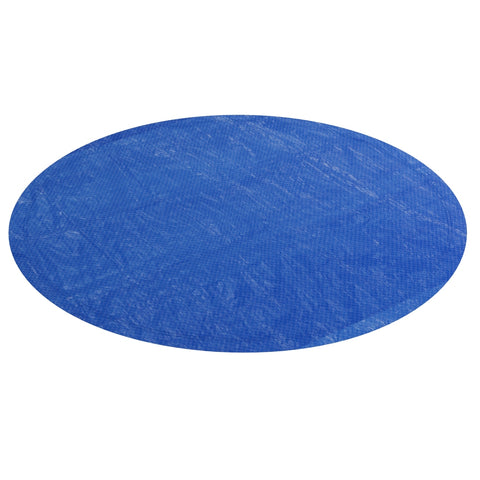 Aqua Buddy Pool Cover Fit 2.44m Round Above-ground Ring Swimming Pool Blanket Blue