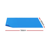 Aqua Buddy Pool Cover 600 Micron 7x4m Swimming Pool Solar Blanket Blue