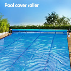 Aqua Buddy Pool Cover Roller 6.55m Adjustable Swimming Pool Solar Blanket Reel