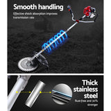 Giantz 2 Stroke Pole Chainsaw Petrol Hedge Trimmer Tree Pruner 7 In 1