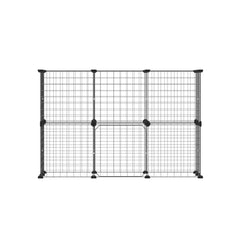i.Pet Pet Dog Playpen Enclosure Cage 20 Panel Puppy Fence Play Pen Foldable Metal