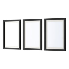 Artiss Photo Frame 3PCS Set Black
