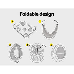 Everfit Football Soccer Goal Net Baseball Target Rebounder Training Aid