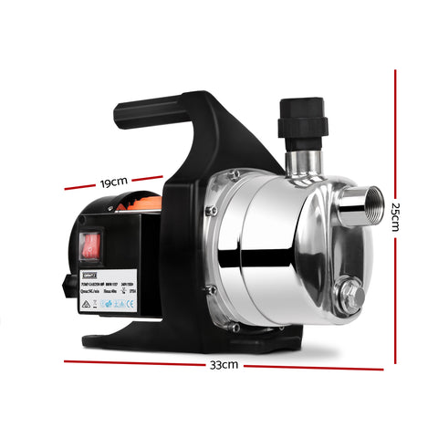 Giantz Garden Water Pump High Pressure 800W Max Tank Rain Farm Irrigation House