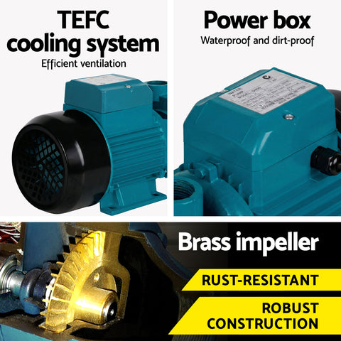 Giantz Peripheral Water Pump Garden Boiler Car Wash Auto Irrigation House QB80