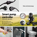 Giantz Peripheral Water Pump Garden Boiler Car Wash Auto Irrigation QB80 Black