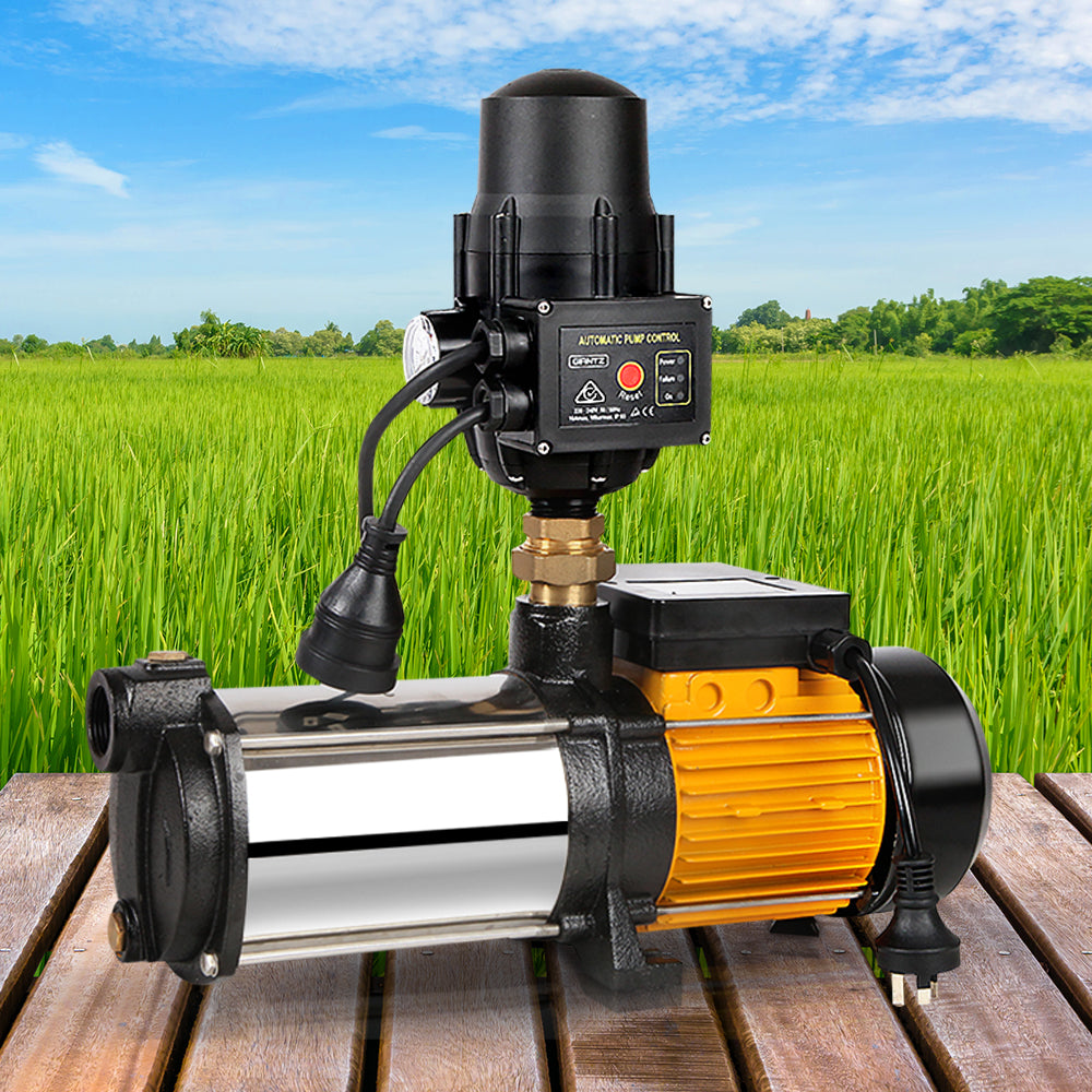 Giantz Garden Water Pump High Pressure 2500W Max. 5-Stage Tank Irrigation Black