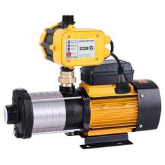 Giantz Garden Water Pump High Pressure 2500W Max. 6-Stage Tank Irrigation Yellow
