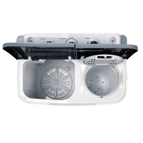 Devanti Portable Washing Machine Twin Tub 5KG White