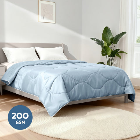 Giselle Tencel Quilt 200GSM Summer Quilts Comforter Doona Light Weight Soft Throw Blanket Super King