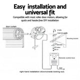 UL-tech Garage Roller Door Opener 250N Motor Auto Safety Reverse 220V
