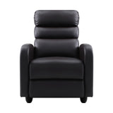 Artiss Recliner Armchair Brown Faux Leather Bolivia