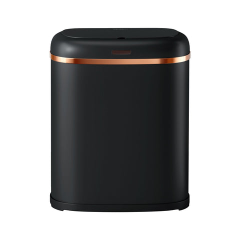 Devanti 38L Motion Sensor Bin Rubbish Automatic Black
