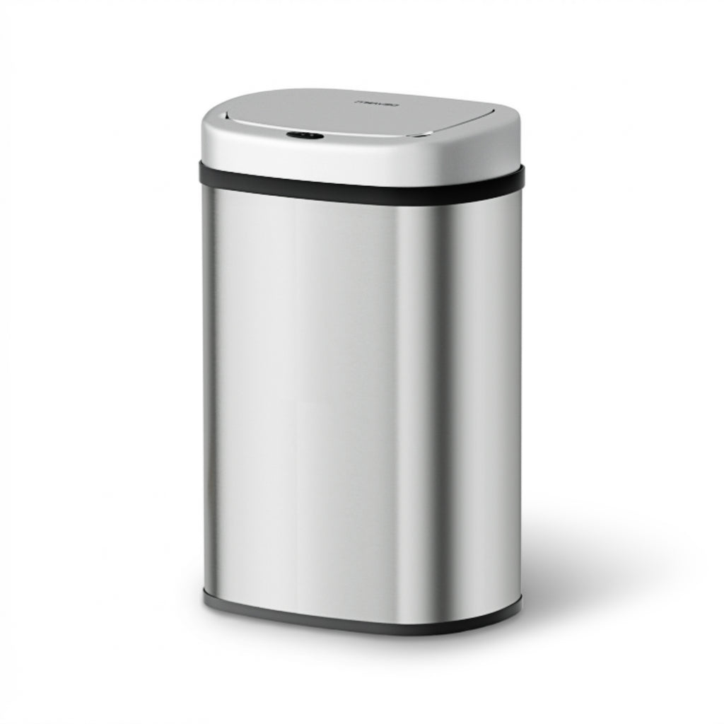 Devanti 50L Sensor Bin Motion Rubbish Automatic Silver